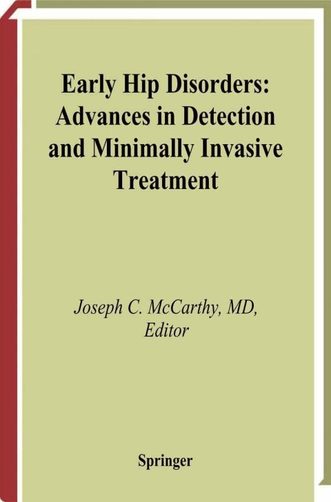 Cover image for book Early Hip Disorders