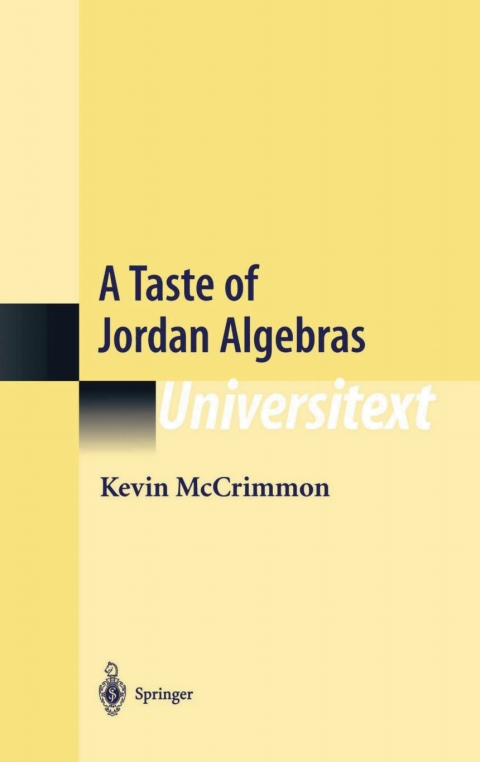 Cover image for book A Taste of Jordan Algebras