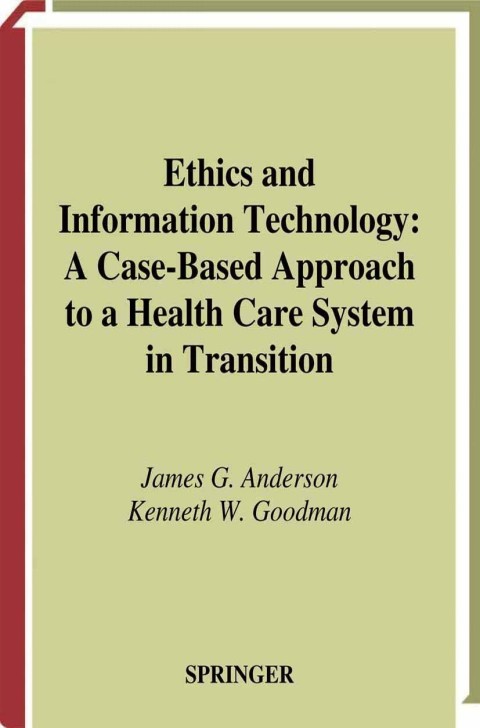 Cover image for book Ethics and Information Technology