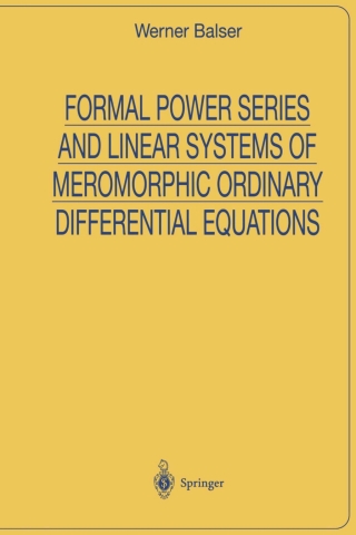Formal Power Series and Linear Systems of Meromorphic Ordinary Differential Equations