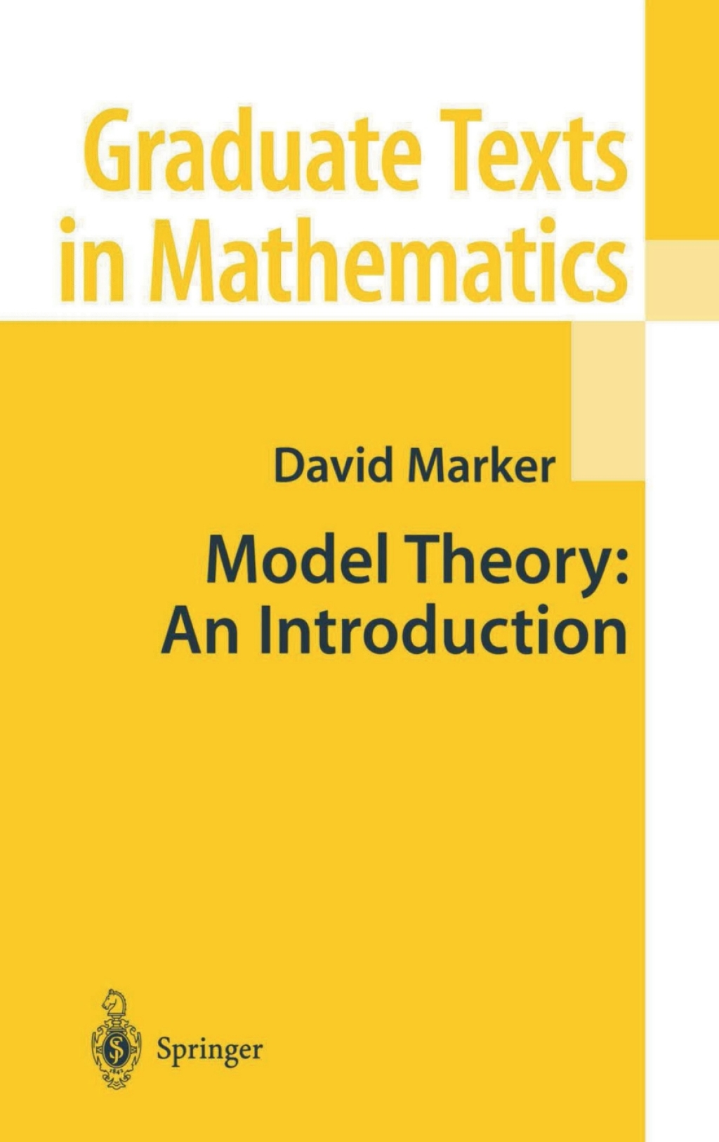 Page Fidelity Model Theory : An Introduction; $18.00