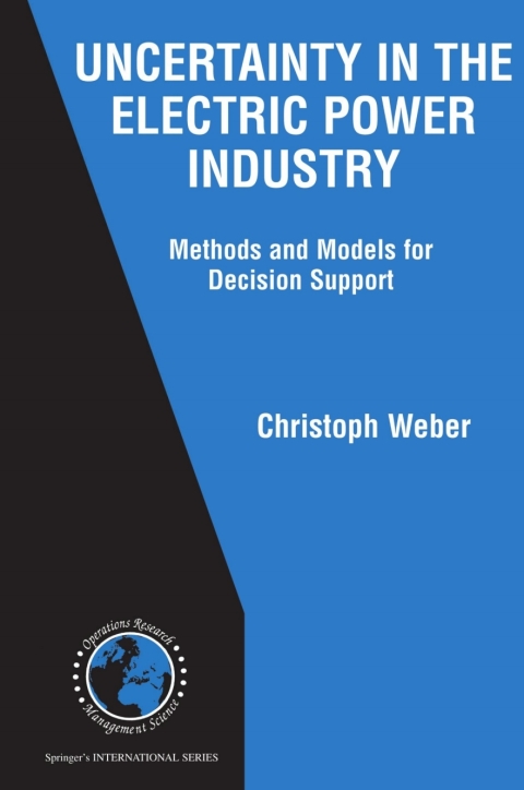 Cover image for book Uncertainty in the Electric Power Industry