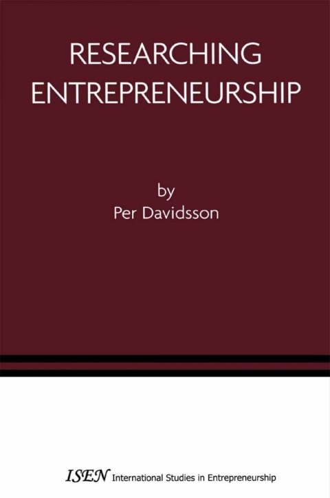 Cover image for book Researching Entrepreneurship