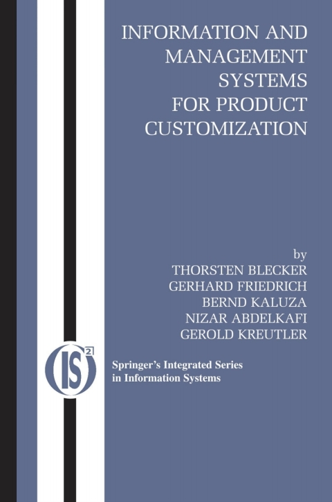 Cover image for book Information and Management Systems for Product Customization