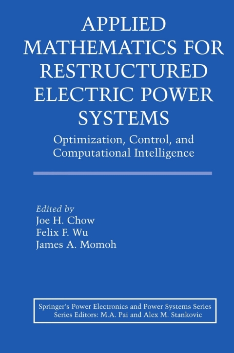 Cover image for book Applied Mathematics for Restructured Electric Power Systems