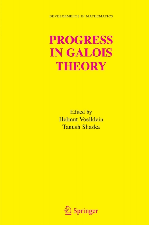 Cover image for book Progress in Galois Theory