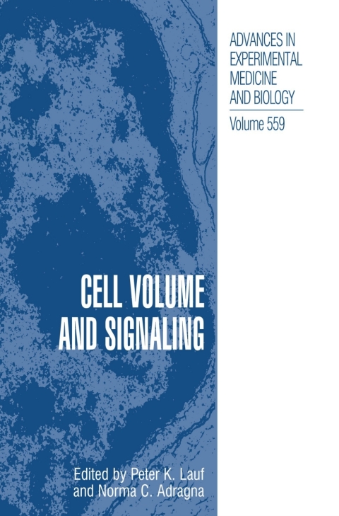 Cover image for book Cell Volume and Signaling