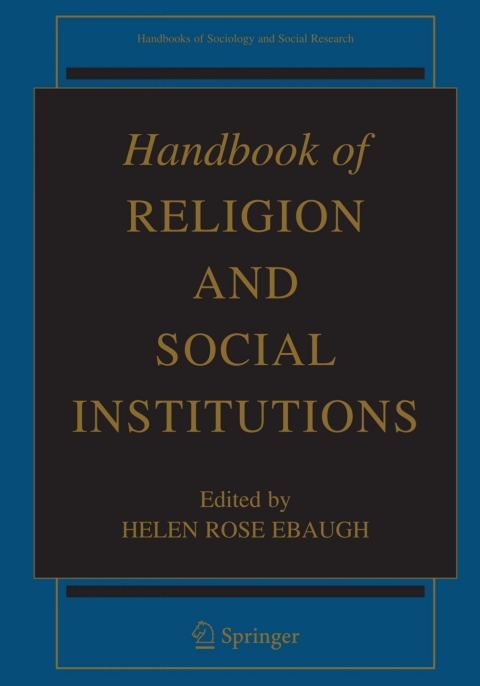 Cover image for book Handbook of Religion and Social Institutions