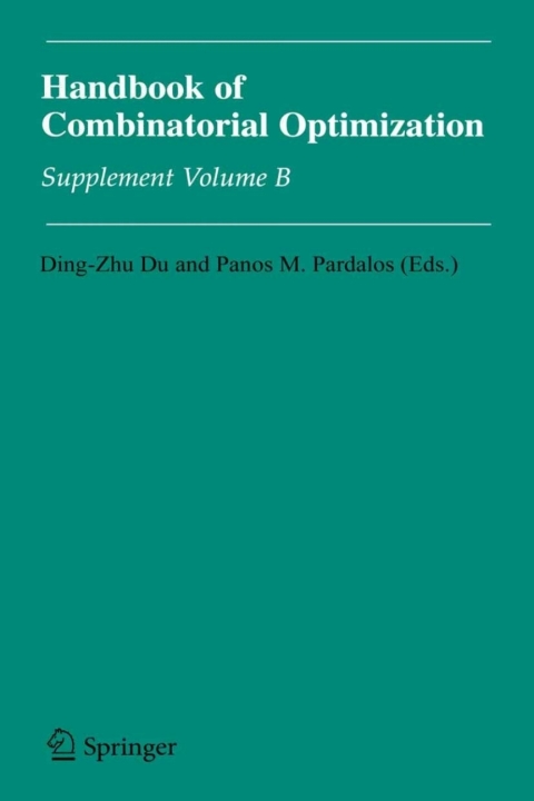 Cover image for book Handbook of Combinatorial Optimization