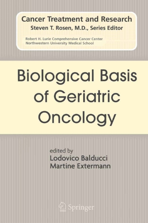 Cover image for book Biological Basis of Geriatric Oncology