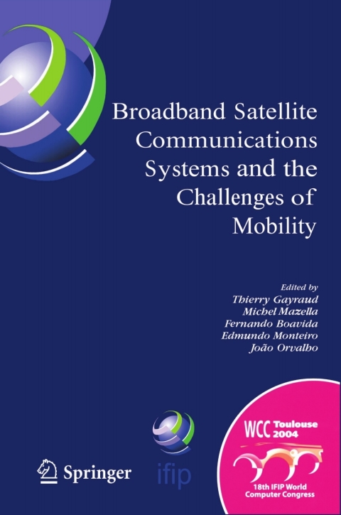 Cover image for book Broadband Satellite Communication Systems and the Challenges of Mobility
