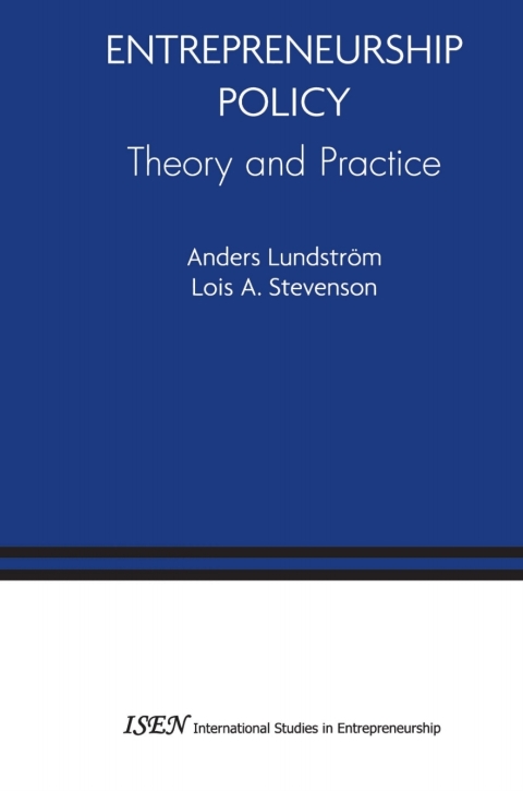 Cover image for book Entrepreneurship Policy: Theory and Practice