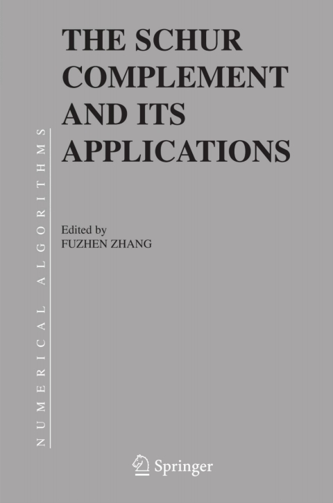 Cover image for book The Schur Complement and Its Applications
