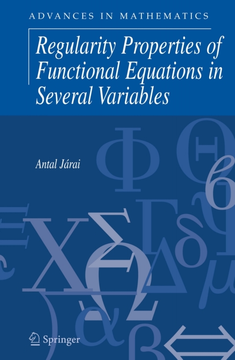 Cover image for book Regularity Properties of Functional Equations in Several Variables