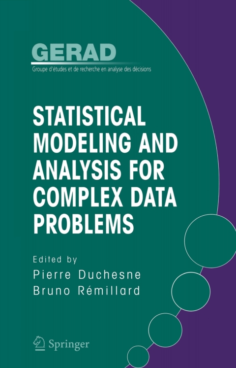 Cover image for book Statistical Modeling and Analysis for Complex Data Problems