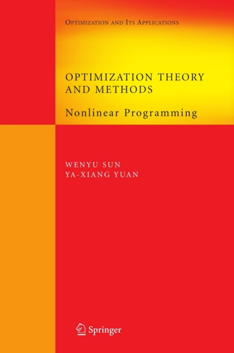 Cover image for book Optimization Theory and Methods