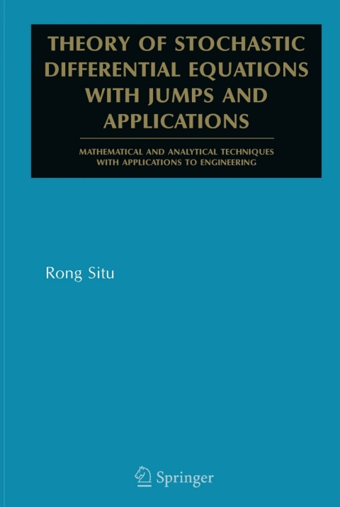 Cover image for book Theory of Stochastic Differential Equations with Jumps and Applications