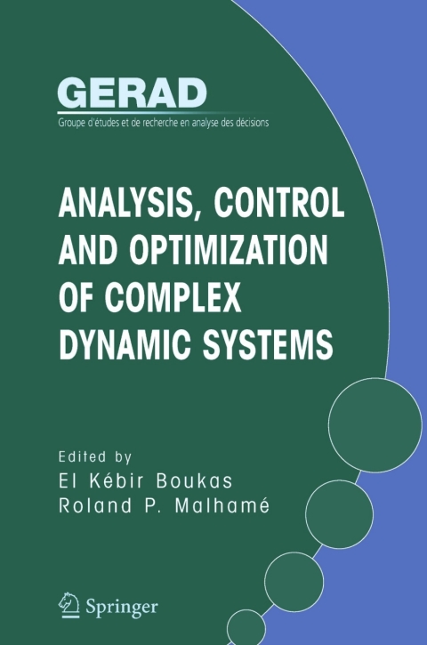 Cover image for book Analysis, Control and Optimization of Complex Dynamic Systems