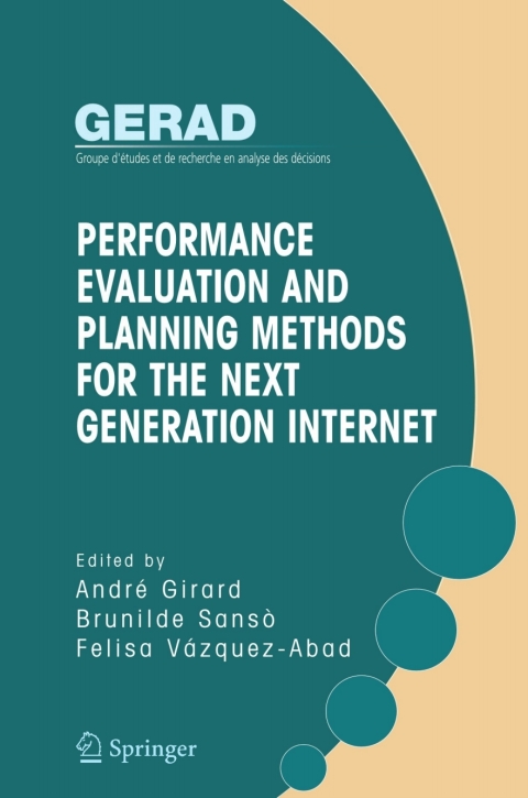 Cover image for book Performance Evaluation and Planning Methods for the Next Generation Internet