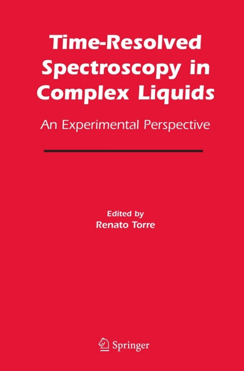 Cover image for book Time-Resolved Spectroscopy in Complex Liquids