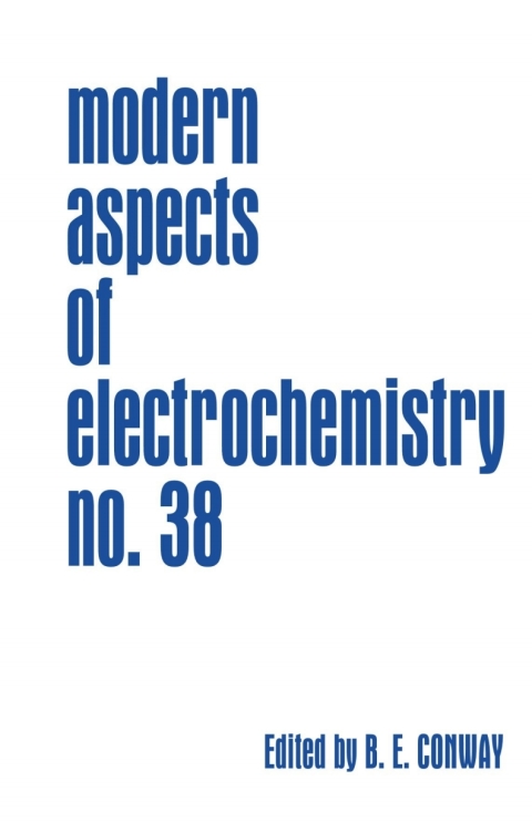 Cover image for book Modern Aspects of Electrochemistry, Number 38