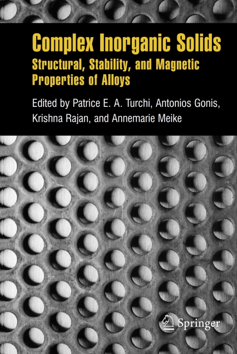 Cover image for book Complex Inorganic Solids
