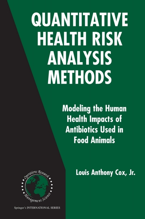 Cover image for book Quantitative Health Risk Analysis Methods