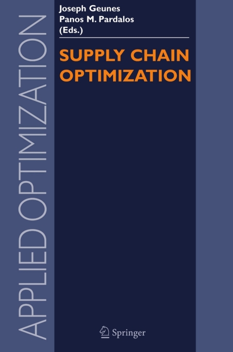 Cover image for book Supply Chain Optimization