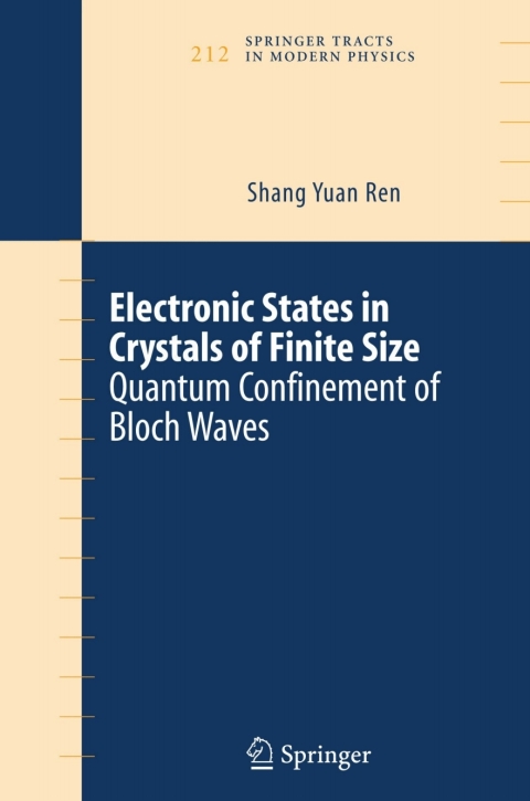 Cover image for book Electronic States in Crystals of Finite Size
