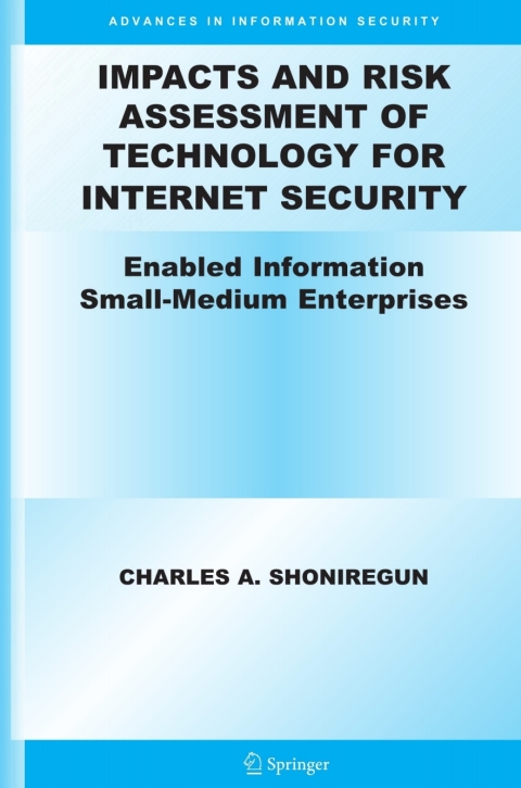Cover image for book Impacts and Risk Assessment of Technology for Internet Security