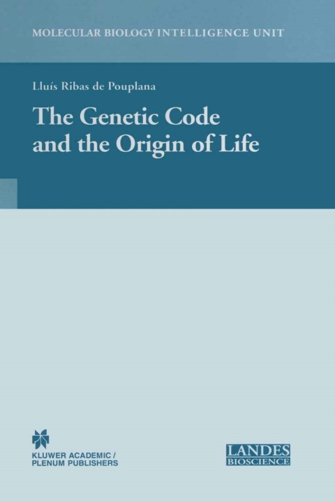 Cover image for book The Genetic Code and the Origin of Life