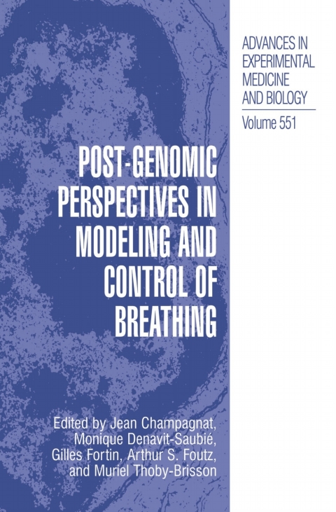 Cover image for book Post-Genomic Perspectives in Modeling and Control of Breathing