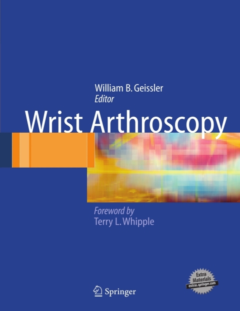 Cover image for book Wrist Arthroscopy