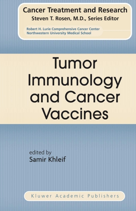 Cover image for book Tumor Immunology and Cancer Vaccines