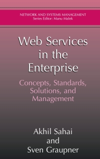 Cover image: Web Services in the Enterprise 9780387233741