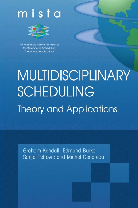 Cover image for book Multidisciplinary Scheduling: Theory and Applications