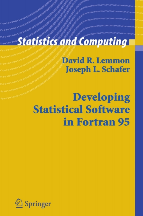 Cover image for book Developing Statistical Software in Fortran 95