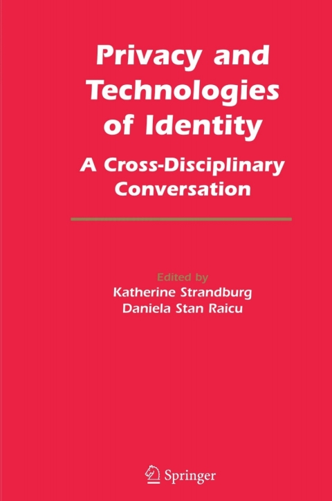 Cover image for book Privacy and Technologies of Identity