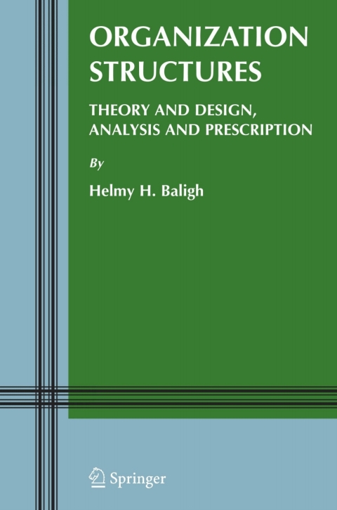 Cover image for book Organization Structures