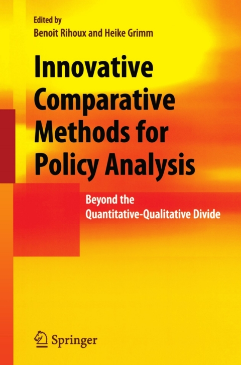 Cover image for book Innovative Comparative Methods for Policy Analysis