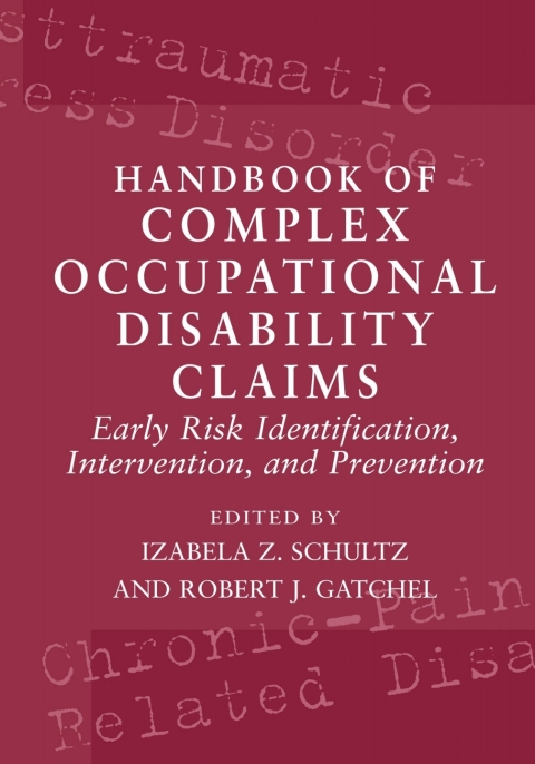 Cover image for book Handbook of Complex Occupational Disability Claims