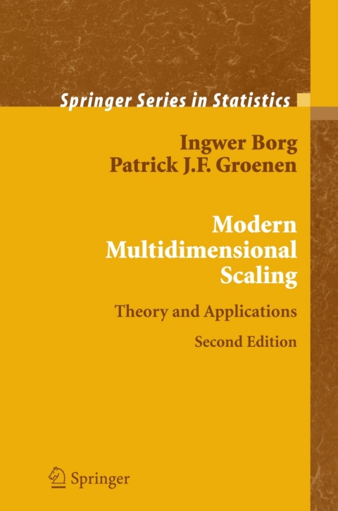 Cover image for book Modern Multidimensional Scaling