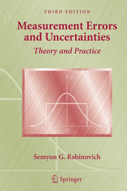 Cover image for book Measurement Errors and Uncertainties