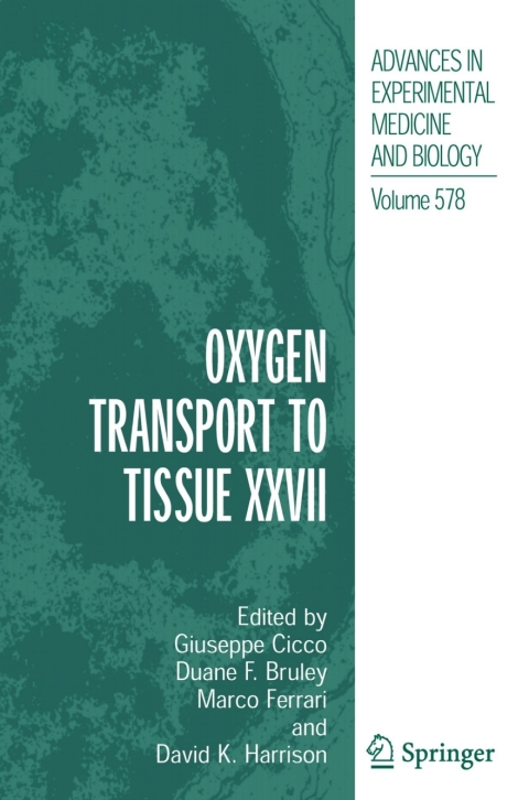 Cover image for book Oxygen Transport to Tissue XXVII