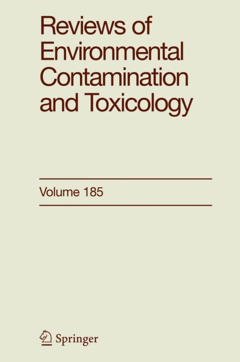 Cover image for book Reviews of Environmental Contamination and Toxicology 185