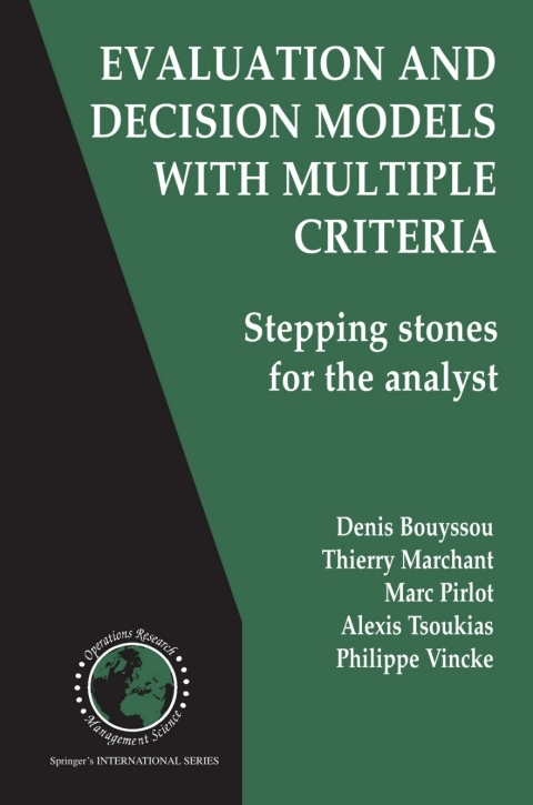 Cover image for book Evaluation and Decision Models with Multiple Criteria