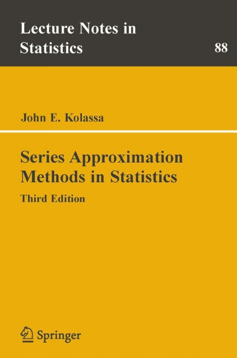 Cover image for book Series Approximation Methods in Statistics