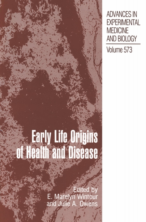 Cover image for book Early Life Origins of Health and Disease