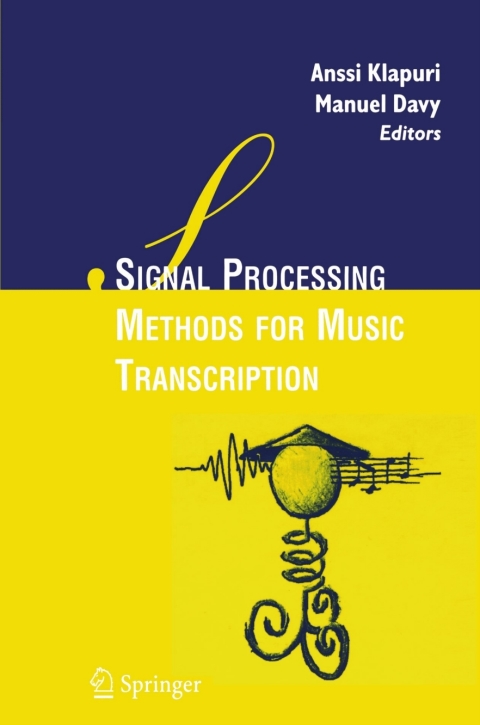 Cover image for book Signal Processing Methods for Music Transcription