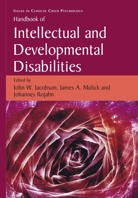 Cover image for book Handbook of Intellectual and Developmental Disabilities